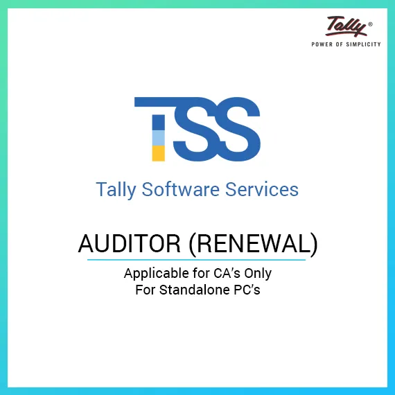 Tally Software Services - Auditor